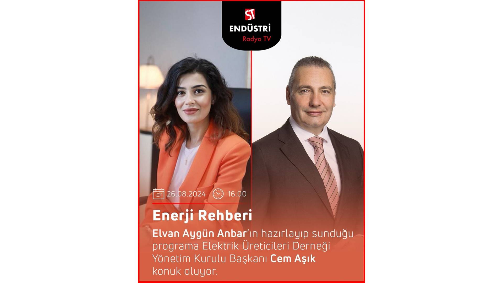 Our Association President, Cem Aşık Was a Guest on the "Energy Guide" Radio Program